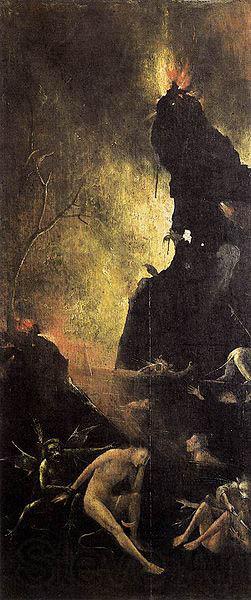 Hieronymus Bosch Hell Norge oil painting art